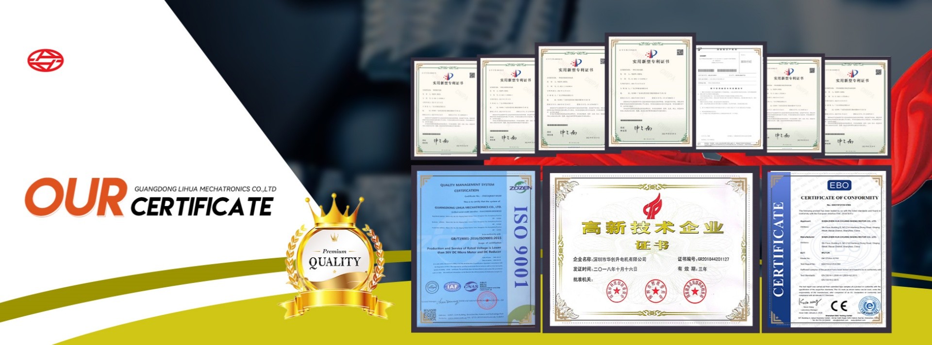 Double Shaft DC Motor