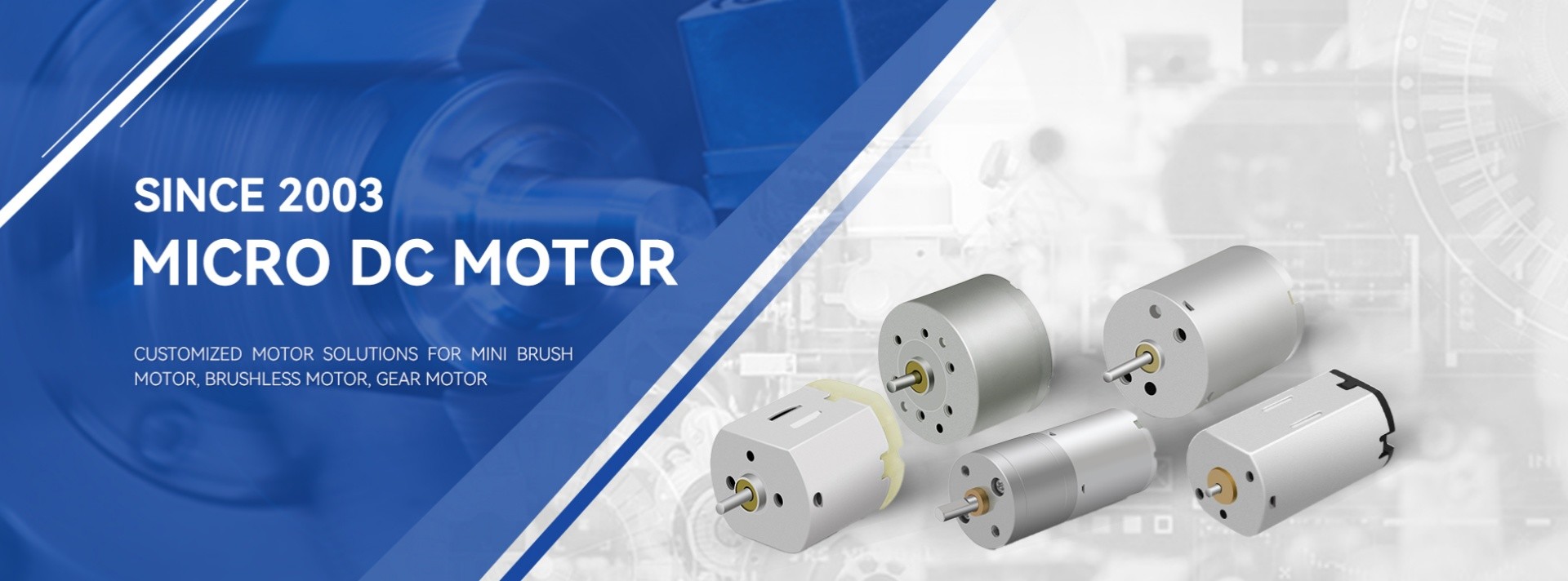 mini motor da C.C.