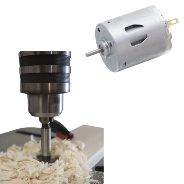 360 6800Rpm 24V Mini Small Electric Motor Carbon Brushes For Electric Power Tools   