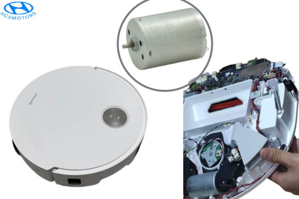 24.4mm RK-370CA-15320 Direct Current Motor 12V 6000RPM-6300RPM For Vacuum Wheel 