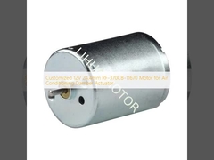 Op maat gemaakte 12V 24,4mm RF-370CB-11670 motor voor airconditioning demper actuator