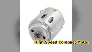 RC260SA Motor High Speed Compact DIY Power