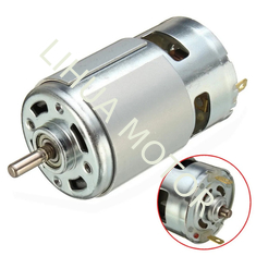 12V 775 High Torque DC Motor Permanent Magnet For Ball Bearing Belt Machine
