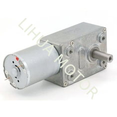 8V 12V 24V 32mm*46mm 370 Small Worm Gear Motor Turbo Worm Gearbox Reduction