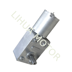 12V DC Worm Gear Motor 4000Rpm 24mm Mini 370 Range Hood Motor