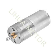 370 Gear Reduction Box 12 Volt DC Motor With Gearbox , 25mm Small High Torque DC Motor