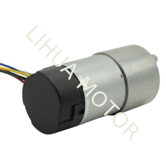 6V 12V 24V 215RPM 3035 DC Gear Motor With Encoder High Torque Gearbox