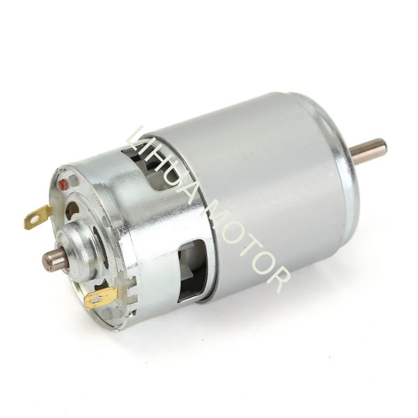12V 775 High Torque DC Motor Permanent Magnet For Ball Bearing Belt Machine