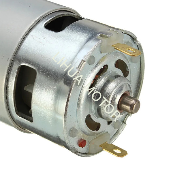 12V 775 High Torque DC Motor Permanent Magnet For Ball Bearing Belt Machine