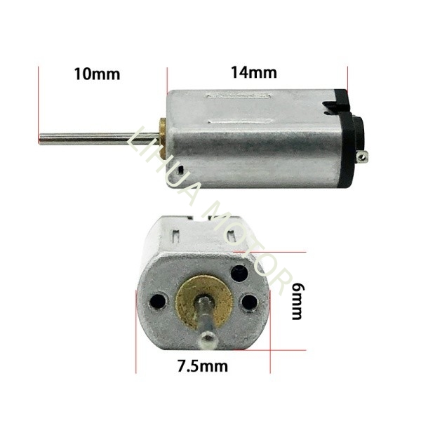 K20 Mini Electric Motor High Speed 3.0V-3.5V Brushed DC Motor