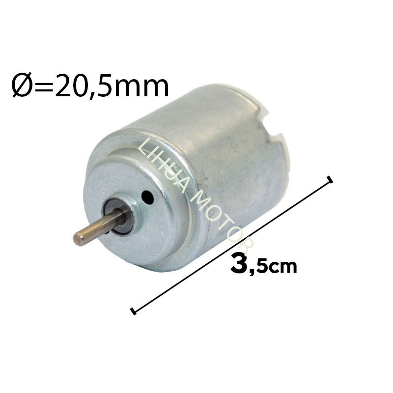 RE-140RA-12240  3V 21mm Round Electric Motor DC 3V 5V 6V 9800RPM PMDC Motor