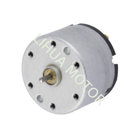 6V 12V 24V Carbon Brushed DC Electric Motor Low Noise Φ33mm RK-520TB For Electric Valve