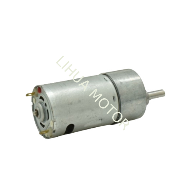 GB37-545 37mm 6V 12V 24v Electric Motor With Gearbox Ratio10:1 18.1:1 150:1 450:1