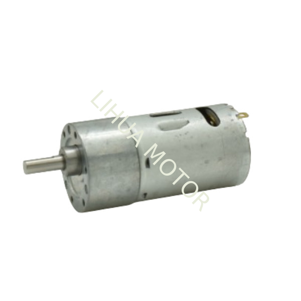 GB37-545 37mm 6V 12V 24v Electric Motor With Gearbox Ratio10:1 18.1:1 150:1 450:1