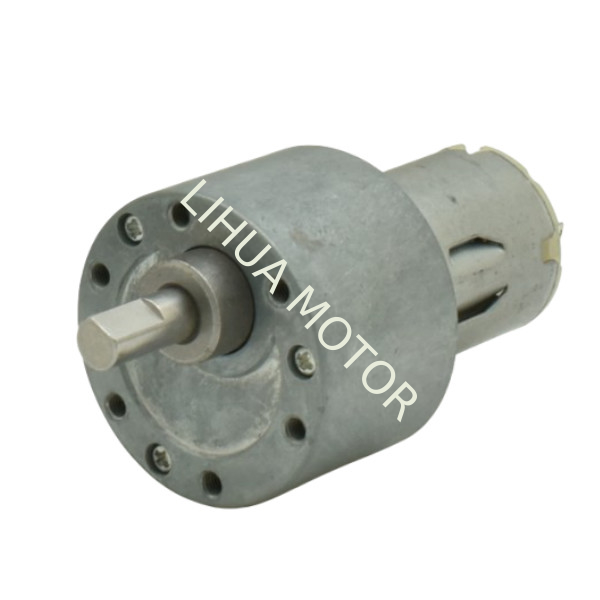 37mm 4.5V 6V 100 Rpm DC Motor 13mm D Shaft Full Metal Gear Motor For Small Machinery