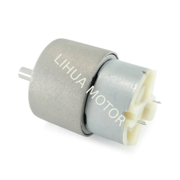 37mm 500 Rpm 12V 500 DC Motor With Gearbox Reversible Adjustable Speed Low Noise
