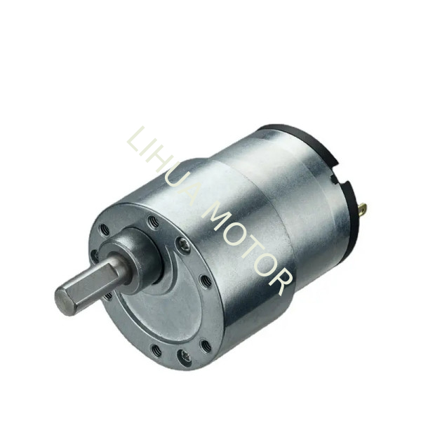 GM37 520 DC 24V 12V 6V DC Motor High Torque Low Rpm 37mm