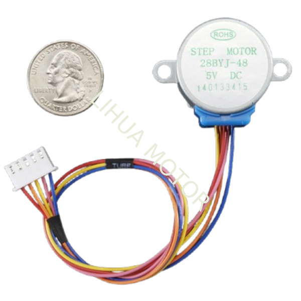 4 Phase Miniature Stepper Motor 28BYJ48 5V DC Low Speed High Torque Motor
