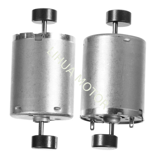 370 6V 12V Double Shaft Mini Vibration Motor , Small DC Electric Motors For Massager