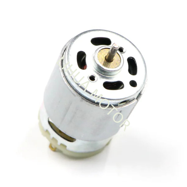 6V 12V 27.7mm RS385 DC Motor Double Shaft Small High Torque Motor 6000rpm-12000rpm