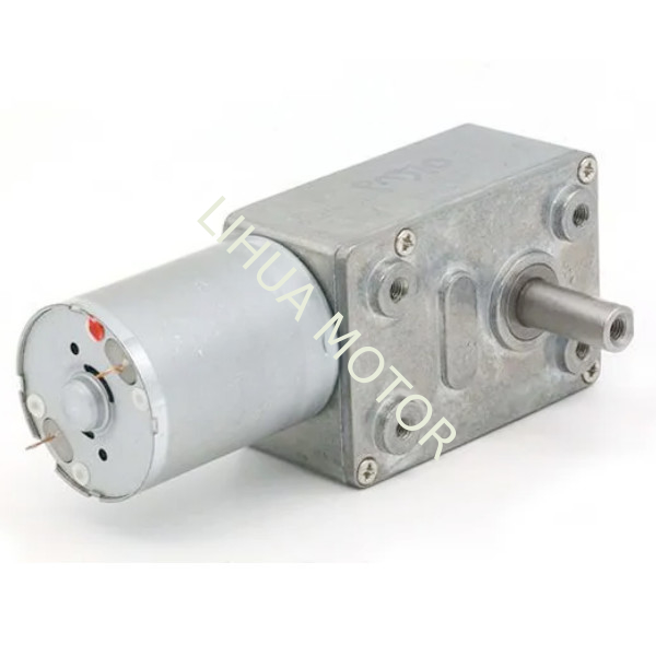 8V 12V 24V 32mm*46mm 370 Small Worm Gear Motor Turbo Worm Gearbox Reduction