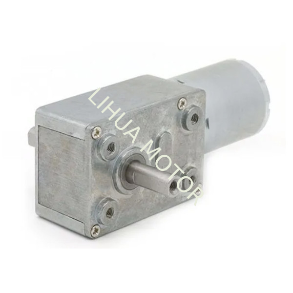 8V 12V 24V 32mm*46mm 370 Small Worm Gear Motor Turbo Worm Gearbox Reduction