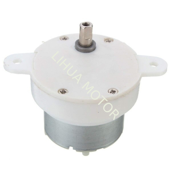 3V 6V 9V 12V DC Gear Reduction Motor , Plastic Gear Motor Electric Fan Gearbox