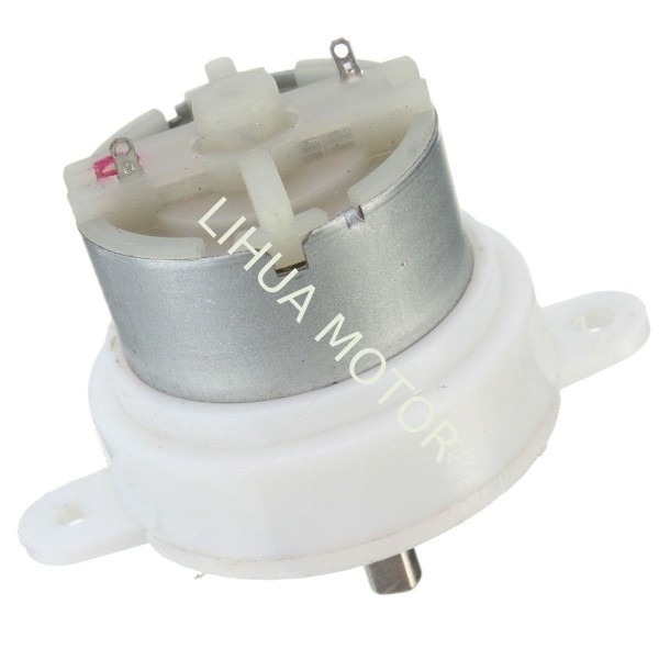 3V 6V 9V 12V DC Gear Reduction Motor , Plastic Gear Motor Electric Fan Gearbox