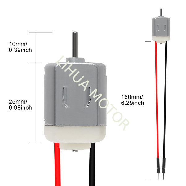 FC-130 Small High Rpm Electric Motors 6V Small Hobby Electric Motors For Arduino Toys