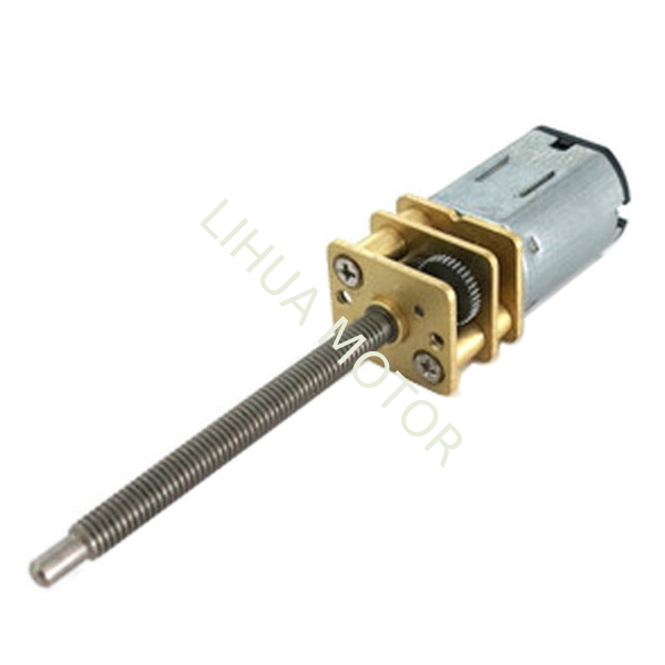 N20 Gearbox Long Shaft DC Motor 12v 100 Rpm DC Geared Motor For Actuator