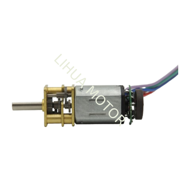 270Rpm Low Speed High Torque Motor Mini N20 Motor Gearbox DC12V With Encoder
