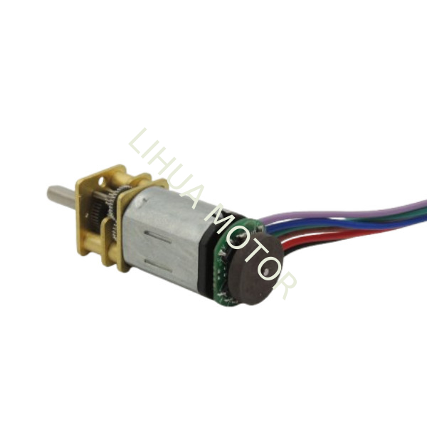 270Rpm Low Speed High Torque Motor Mini N20 Motor Gearbox DC12V With Encoder