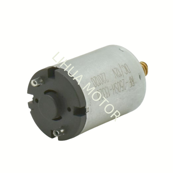 RF-250 22mm Brush Carbon Motor 1500rpm-13000rpm High Speed Mute Motor For Smoke Vents