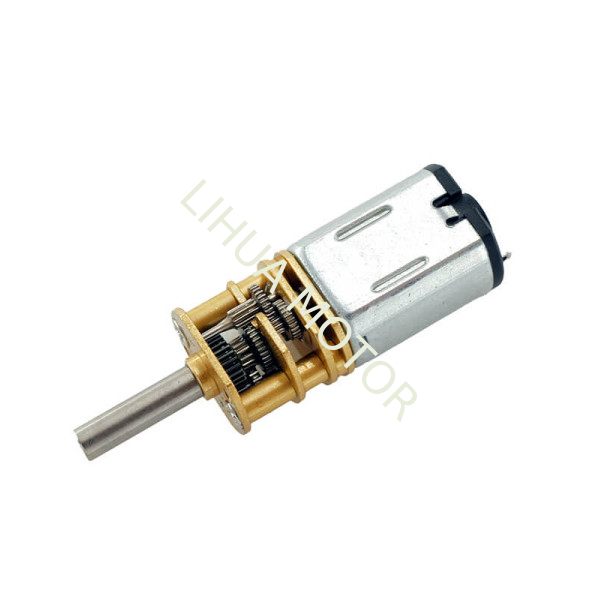 10mm 2.5mm Shaft M20 DC Motor  Precision Small Electric Motor With Reduction Gear Drive