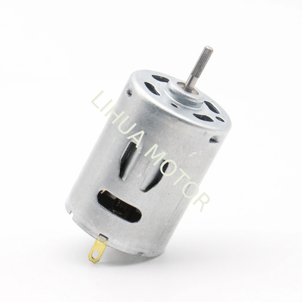 Knurled Shaft DC Motor 12V Mini  RS-380 Permanent Magnet Brushless DC Motor