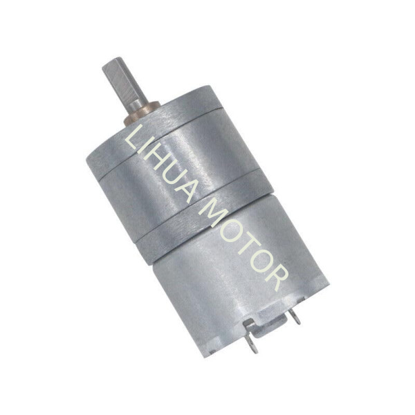 25mm Metal 320 Small Geared Motor Electric Motor Gear Reduction Box Metal Gearbox Motor