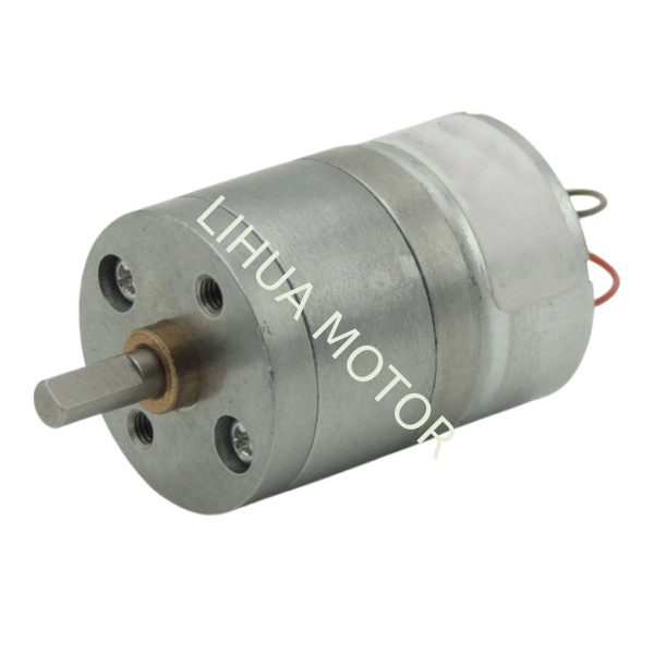 25mm Metal 300 Mini DC Motor With Gearbox Mini Worm Gear Motor Speed Reducer Motor