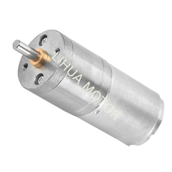 370 Gear Reduction Box 12 Volt DC Motor With Gearbox , 25mm Small High Torque DC Motor