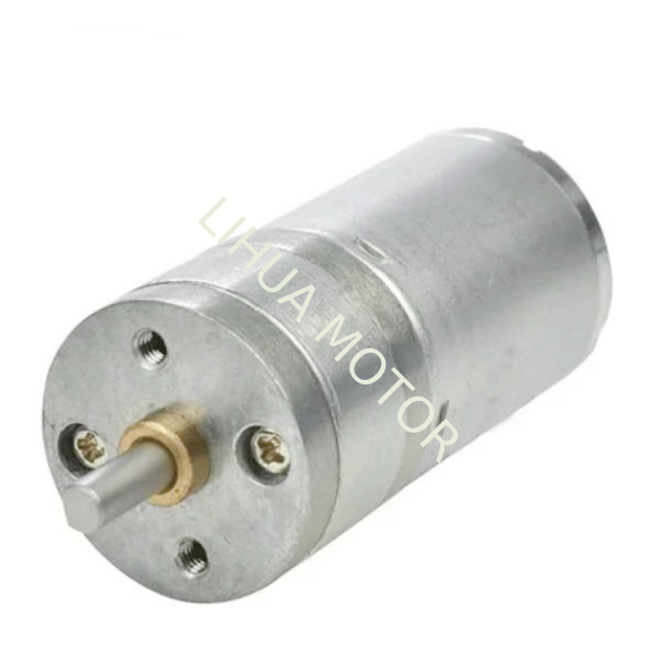 25mm Gear Motor 12 Volt 600 Rpm High Torque Electric Geared Motor With Gear Reduction
