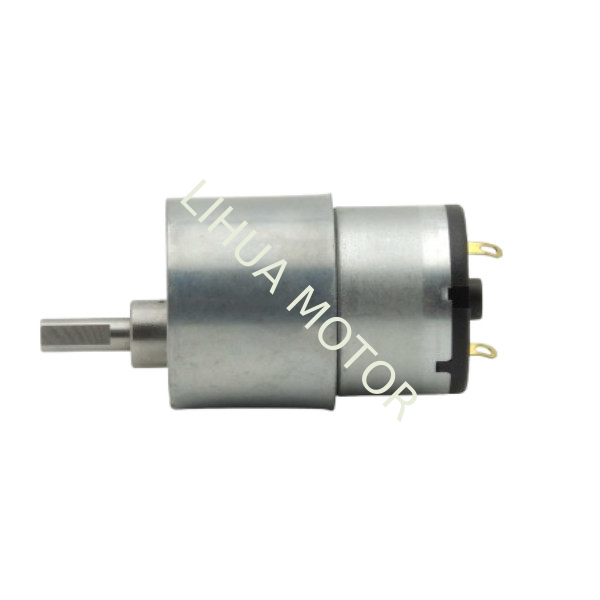 37mm 520 Brushed 12V DC Gear Motor High Torque Gear Reduction Electric Motor