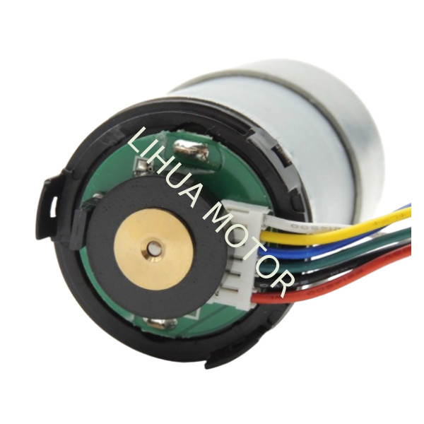6V 12V 24V 215RPM 3035 DC Gear Motor With Encoder High Torque Gearbox