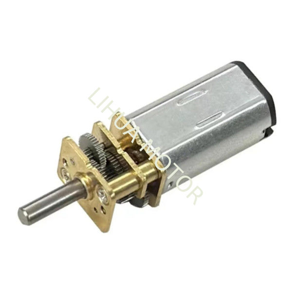 12V PMDC Motor N30 Gearbox DC Motor High Torque Low Rpm Motor With Miniature Gear Box