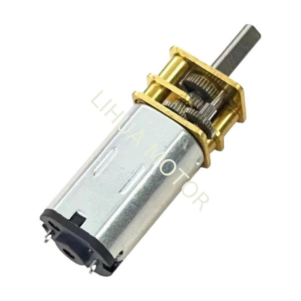 12V PMDC Motor N30 Gearbox DC Motor High Torque Low Rpm Motor With Miniature Gear Box