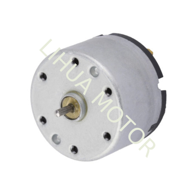 6V 12V 24V Carbon Brushed DC Electric Motor Low Noise Φ33mm RK-520TB For Electric Valve